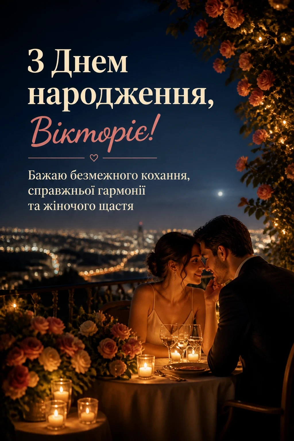 з днем народження вікторія