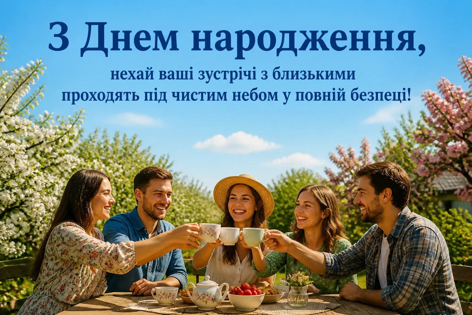 короткі привітання з днем народження мирного неба