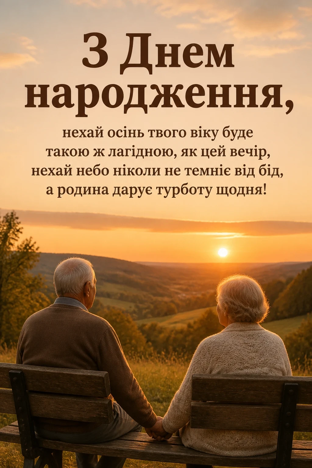 короткі привітання з днем народження мирного неба