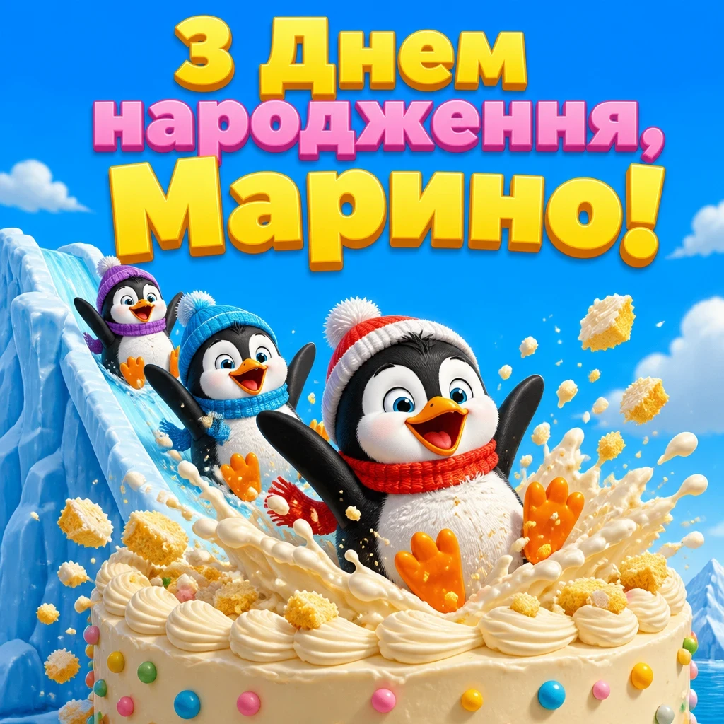 з днем народження марина