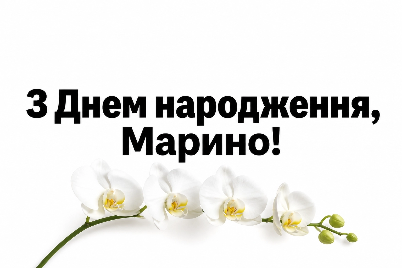 з днем народження марина
