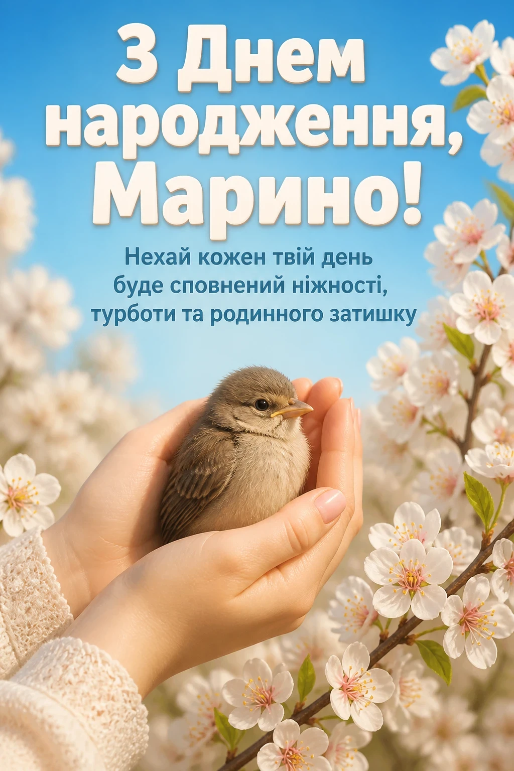 з днем народження марина