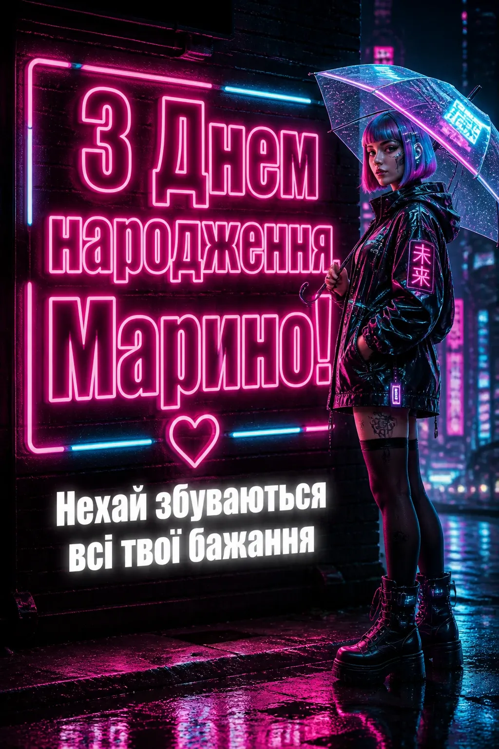 з днем народження марина