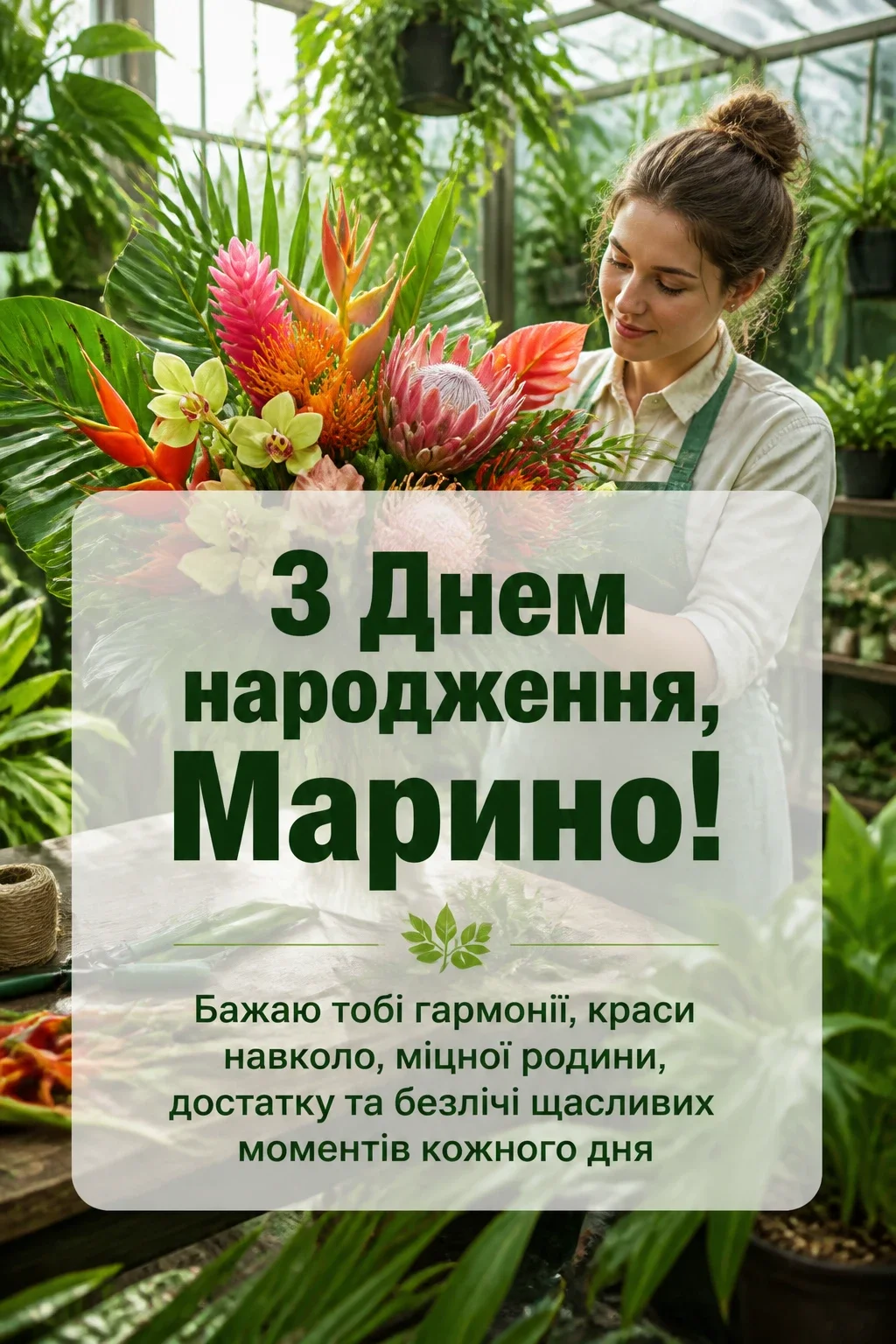 з днем народження марина