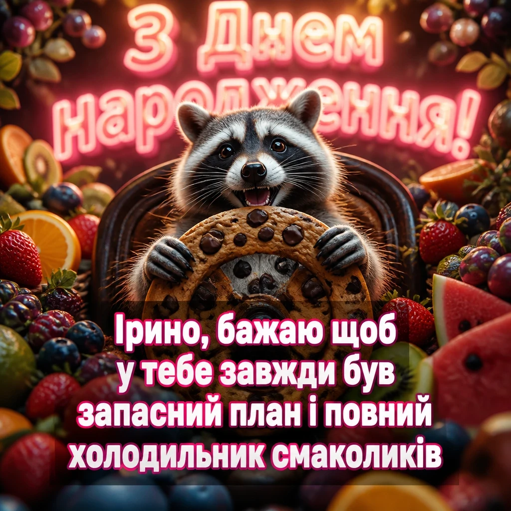з днем народження ірина