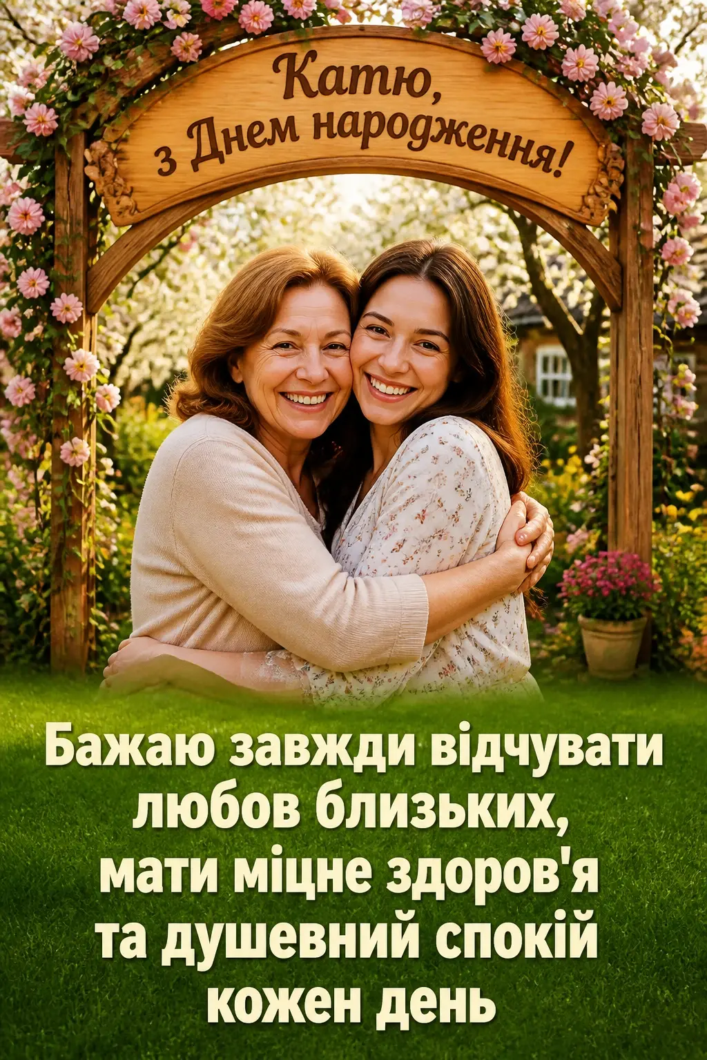 з днем народження катя