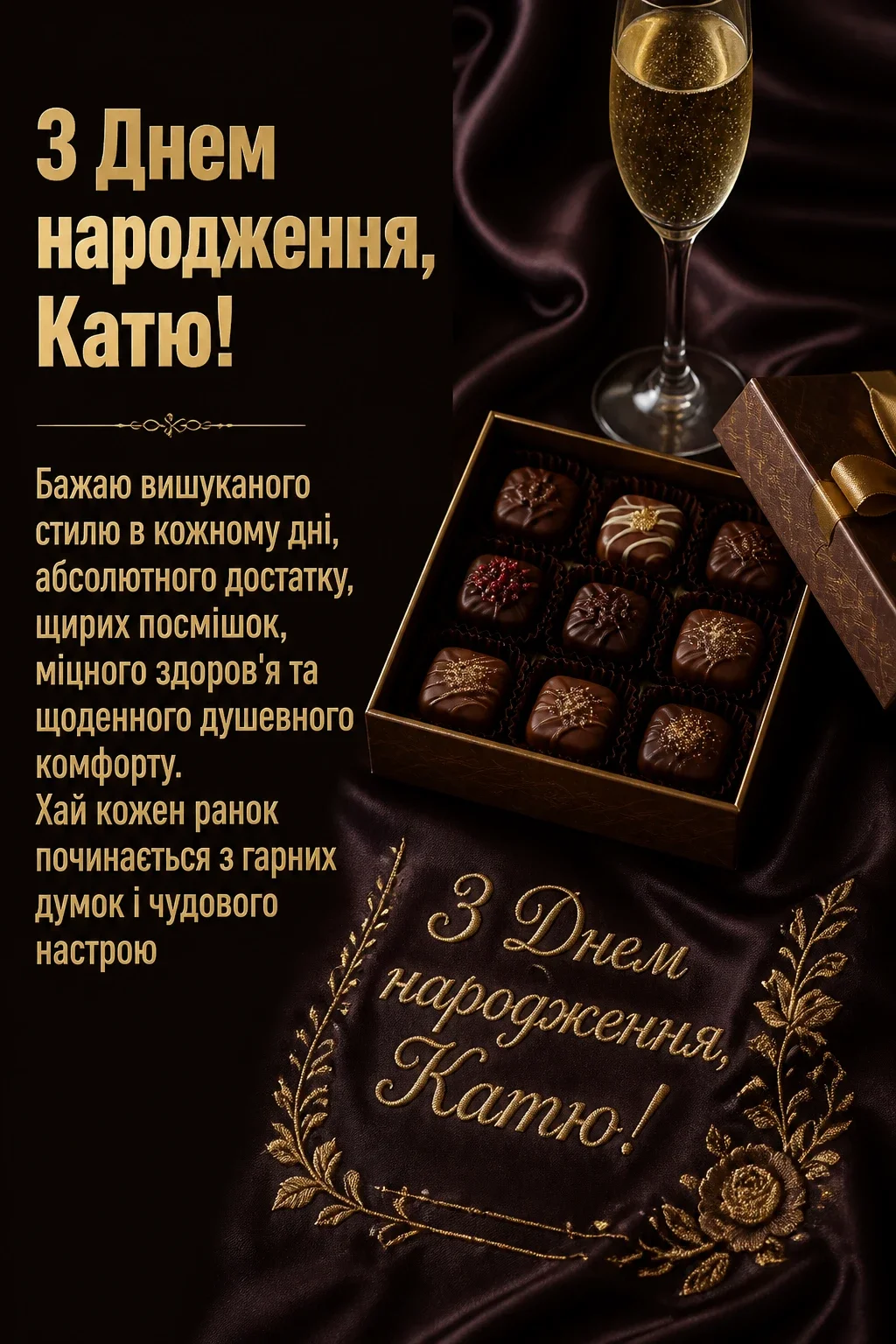 з днем народження катя