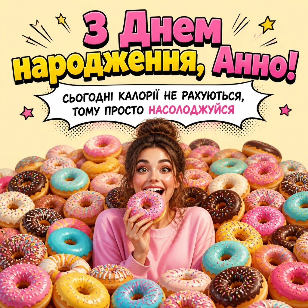 з днем народження анна