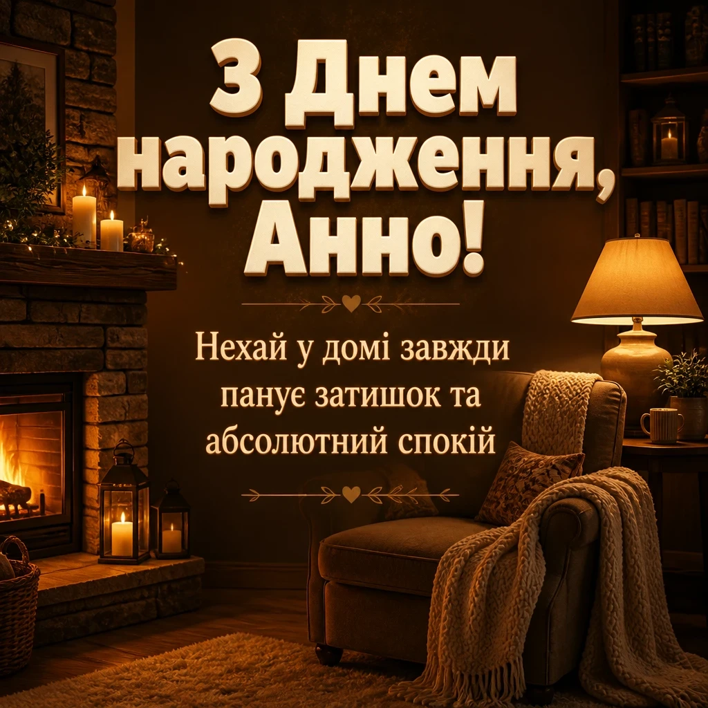 з днем народження анна