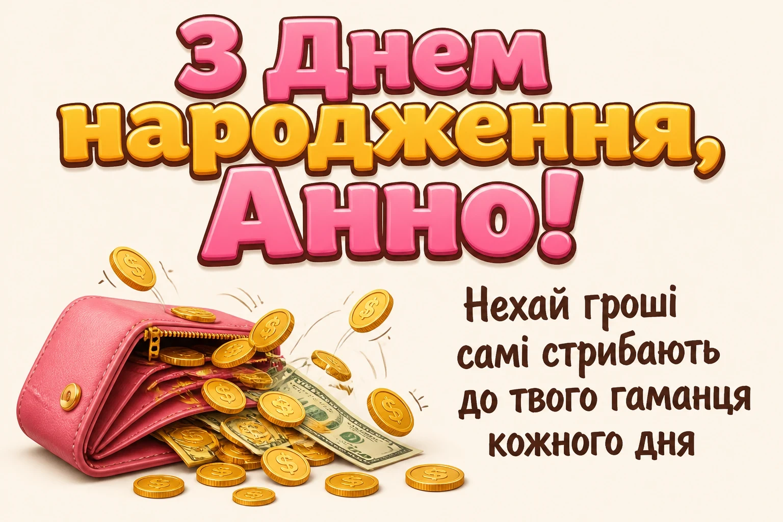 з днем народження анна