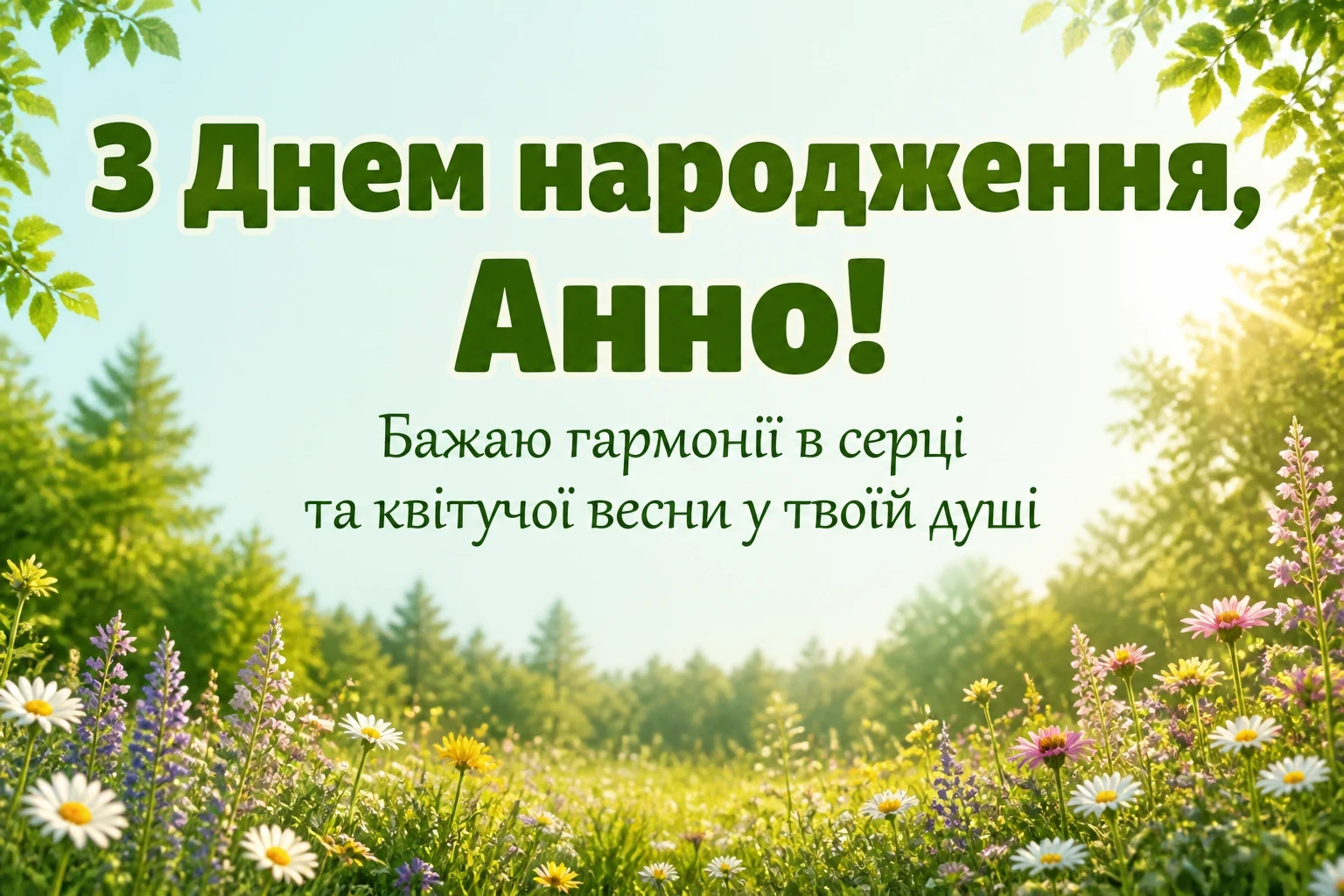 з днем народження анна