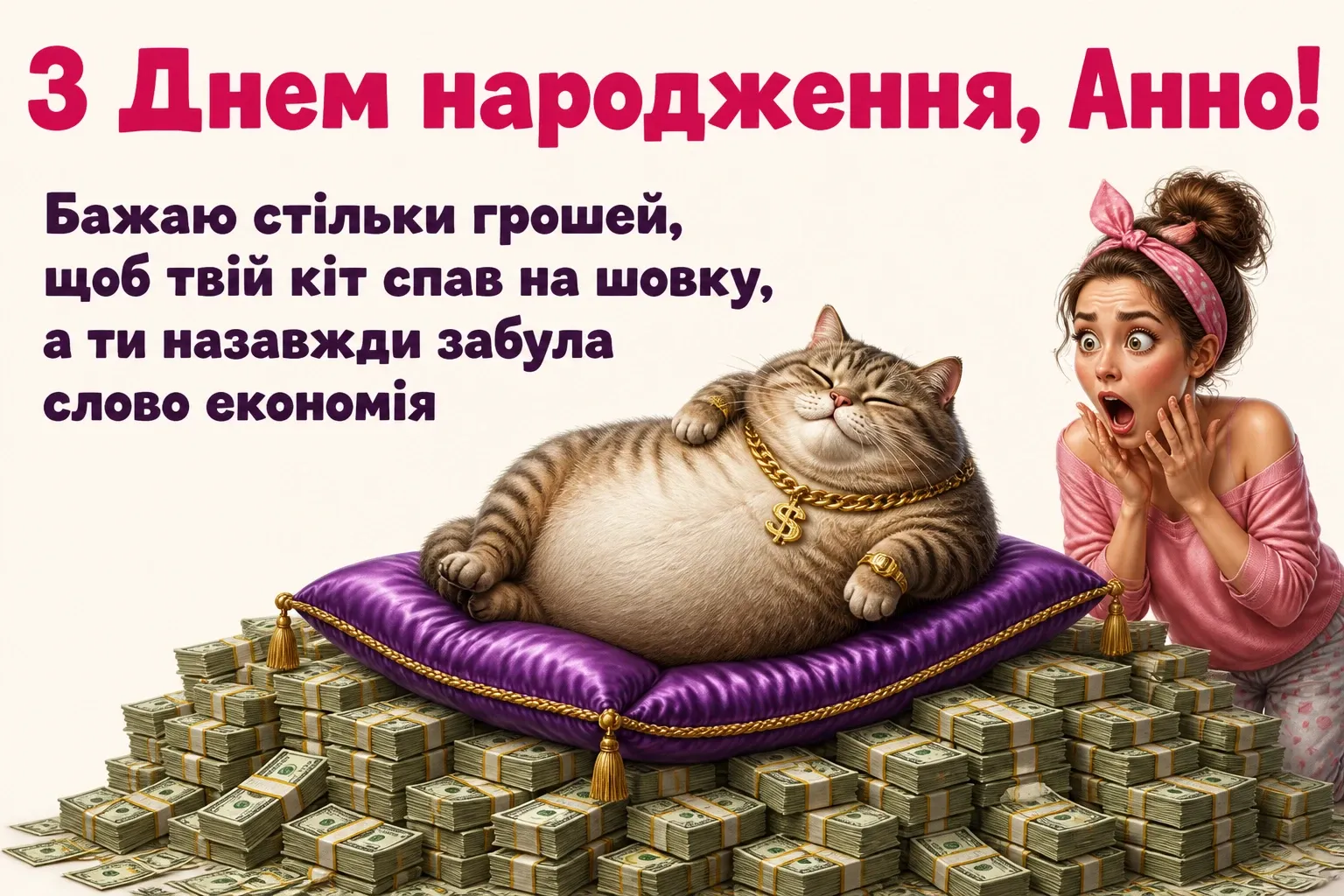 з днем народження анна
