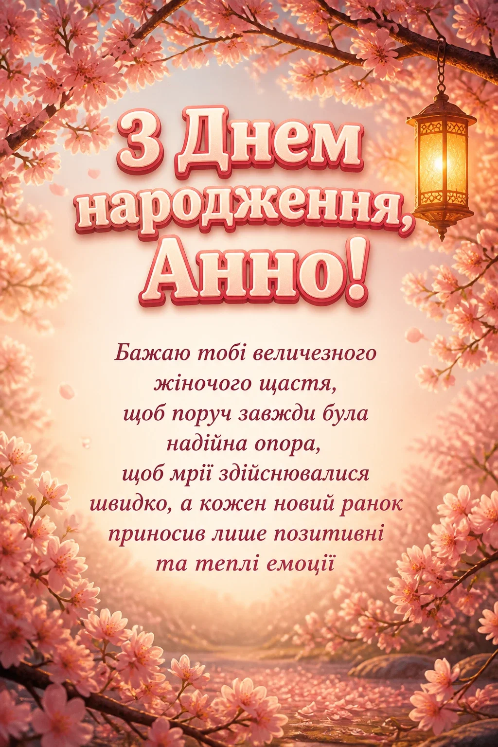 з днем народження анна