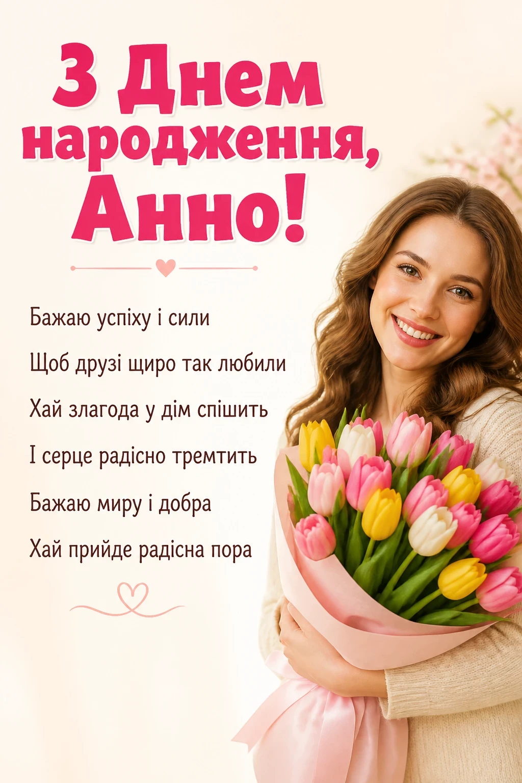з днем народження анна