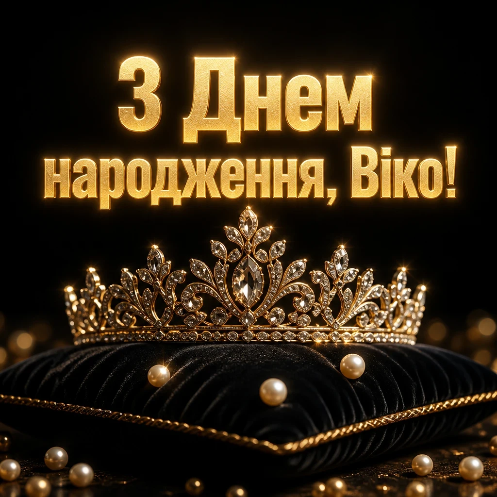 з днем народження віка