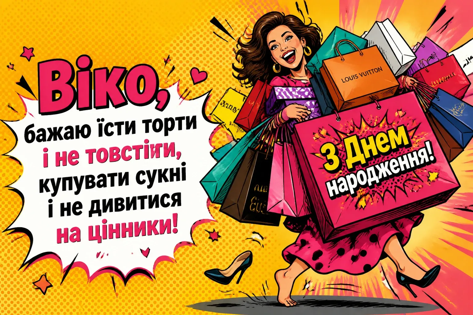з днем народження віка