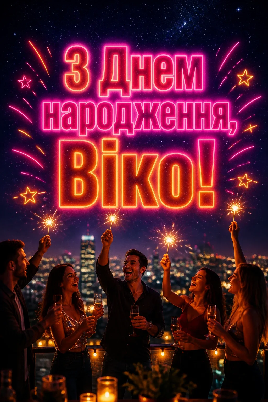 з днем народження віка