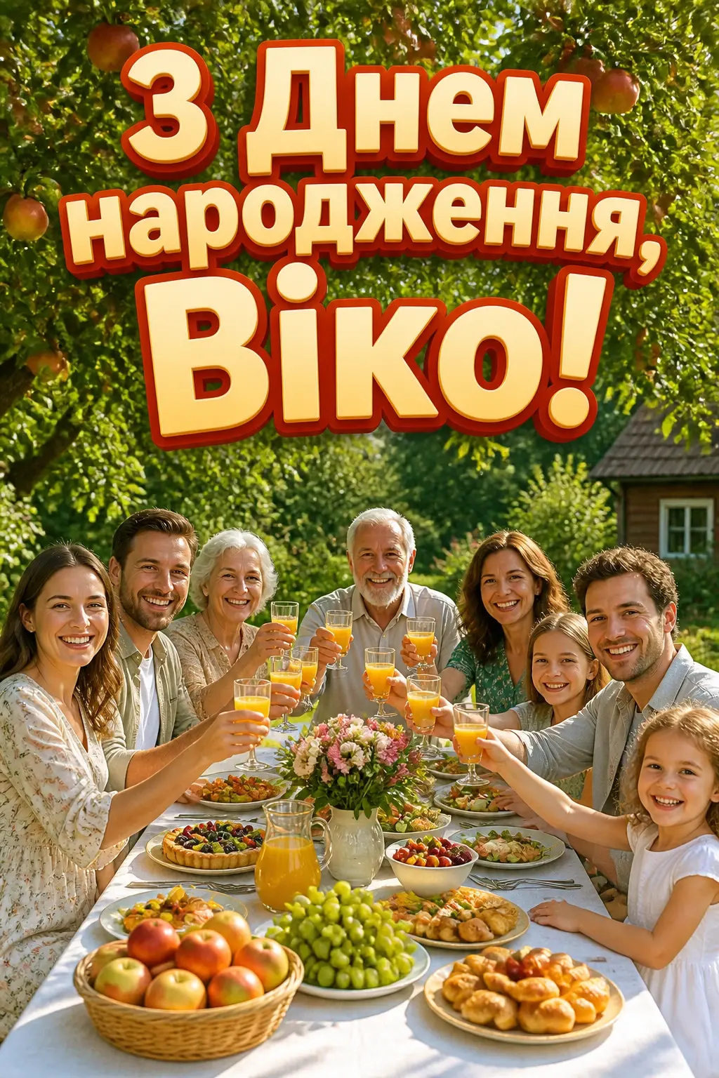 з днем народження віка