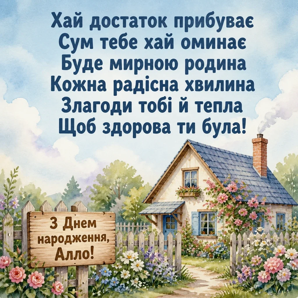 з днем народження алла з днем народження алла