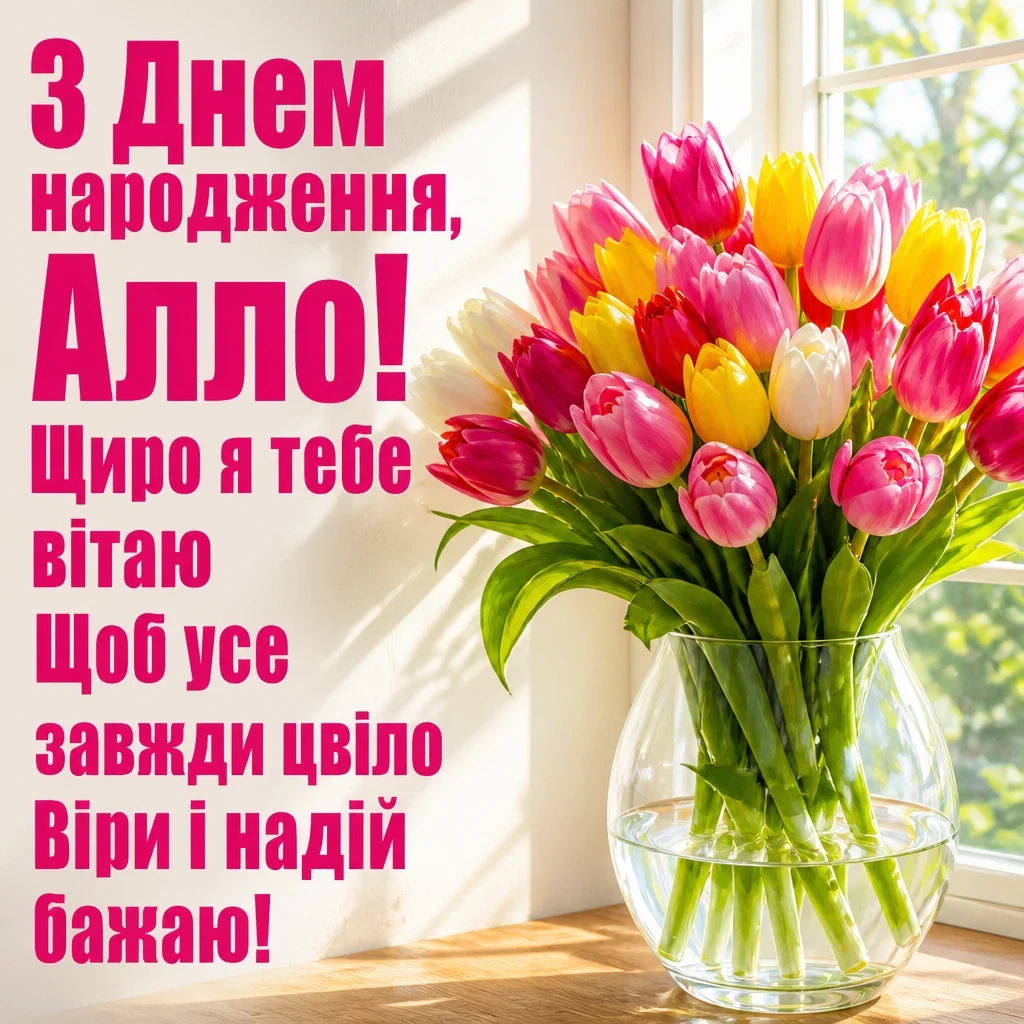 з днем народження алла з днем народження алла