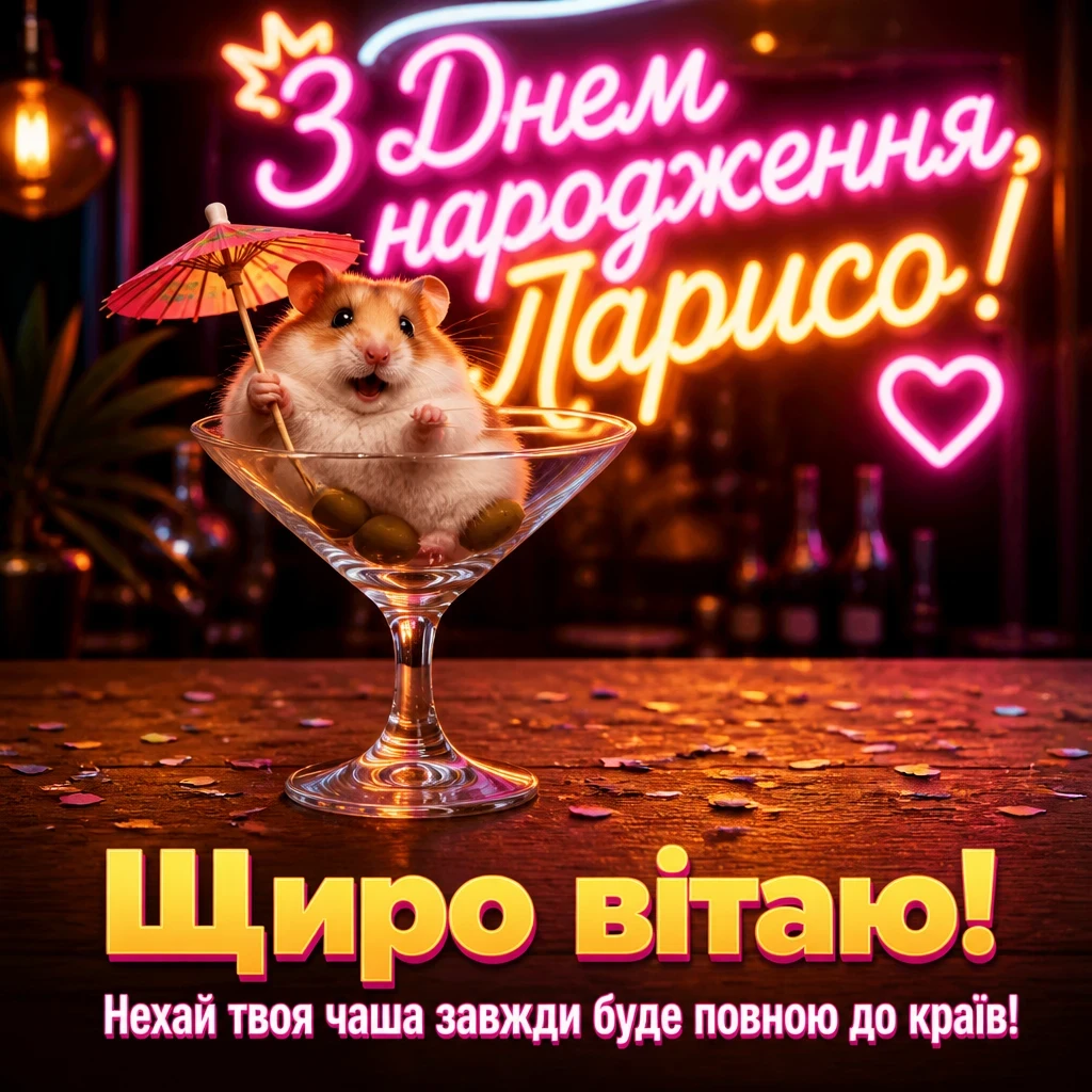 з днем народження лариса