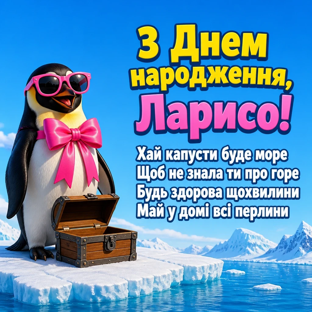 з днем народження лариса