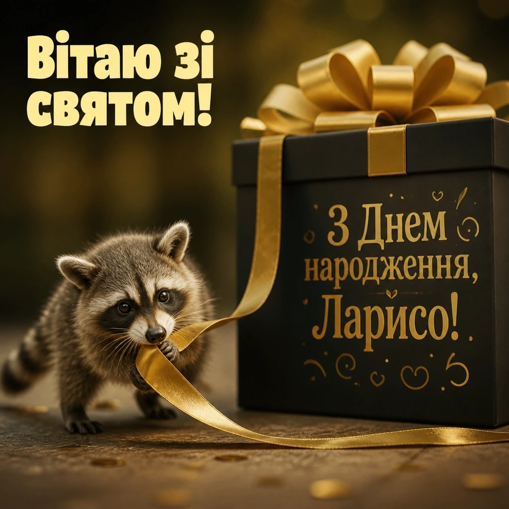 з днем народження лариса