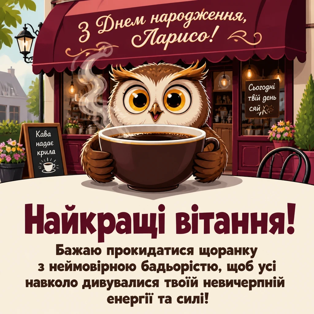 з днем народження лариса
