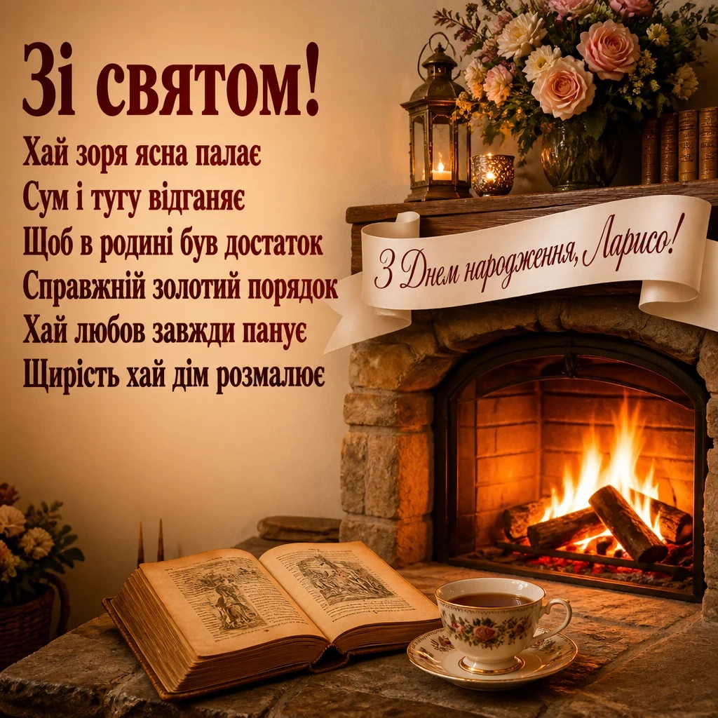 з днем народження лариса