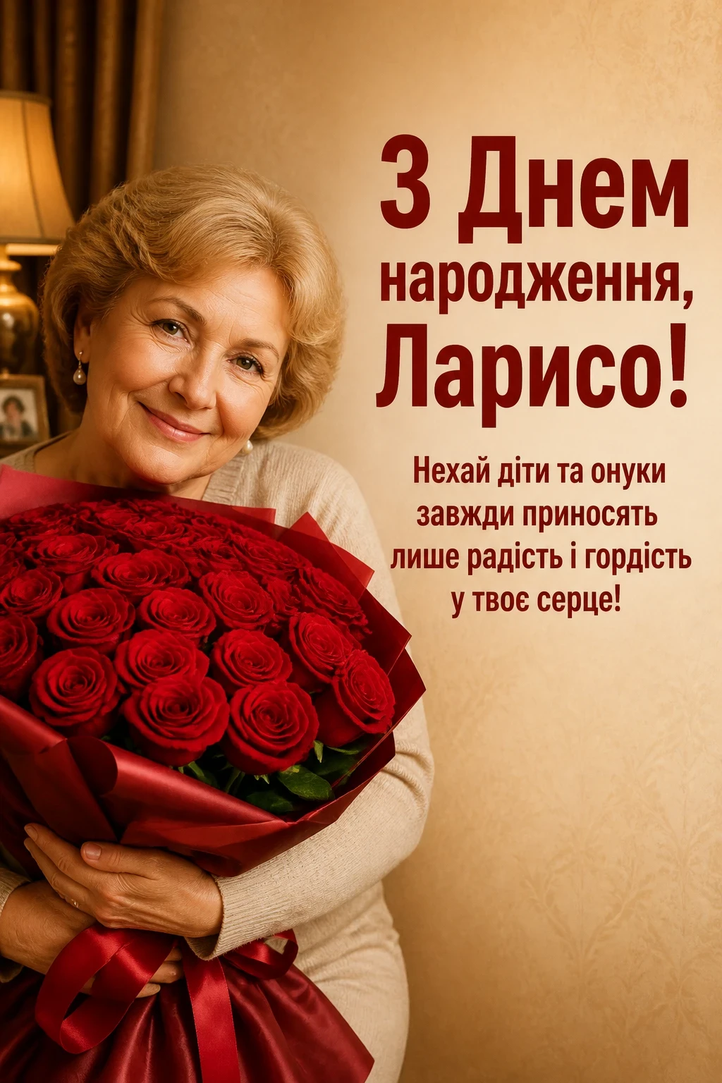 з днем народження лариса