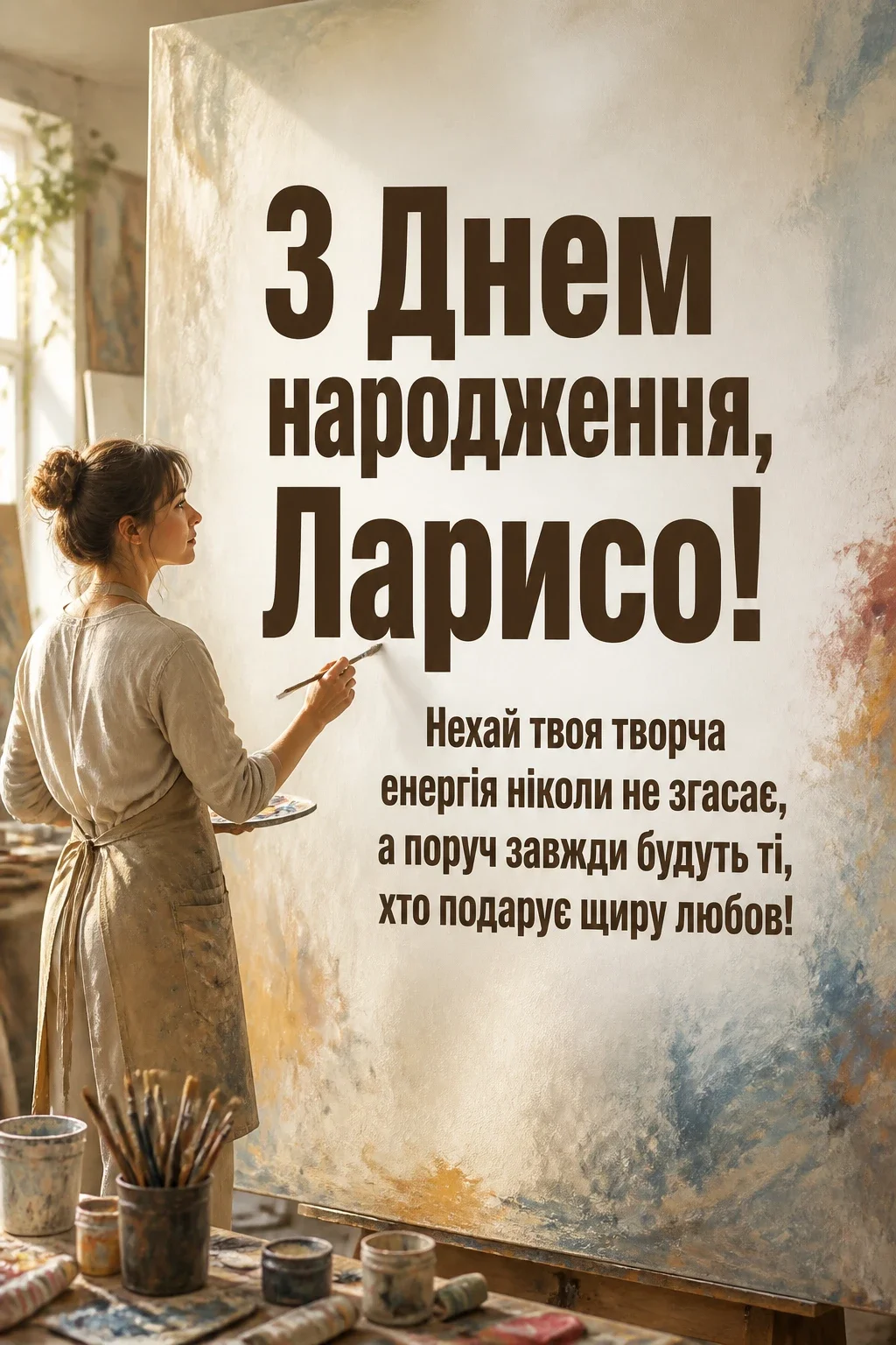 з днем народження лариса