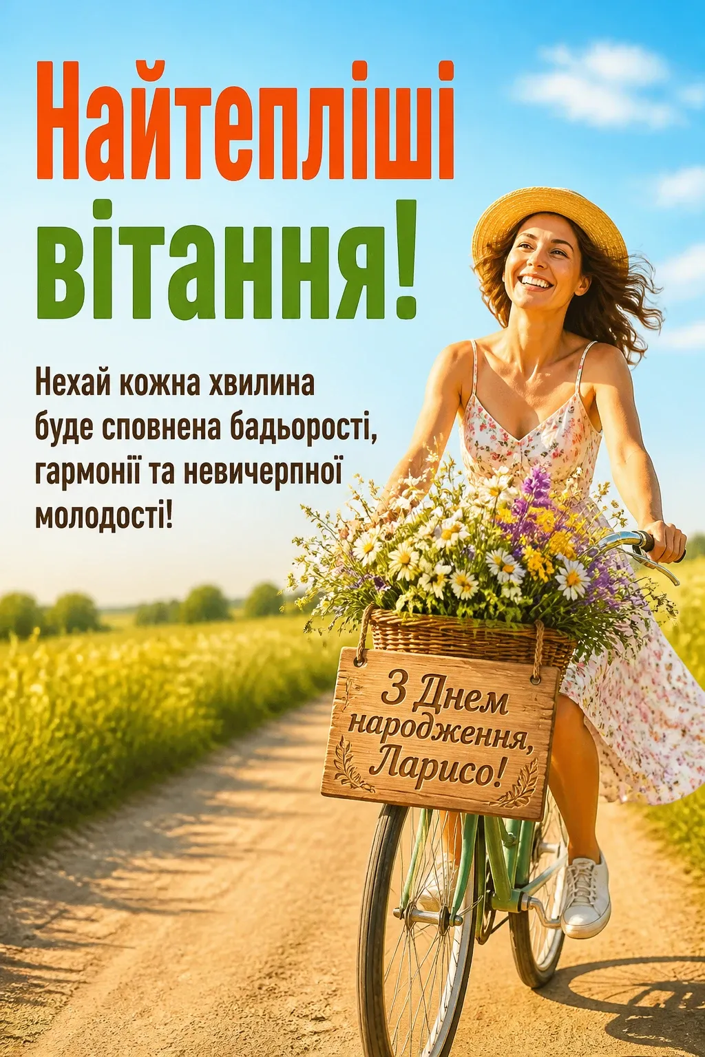 з днем народження лариса