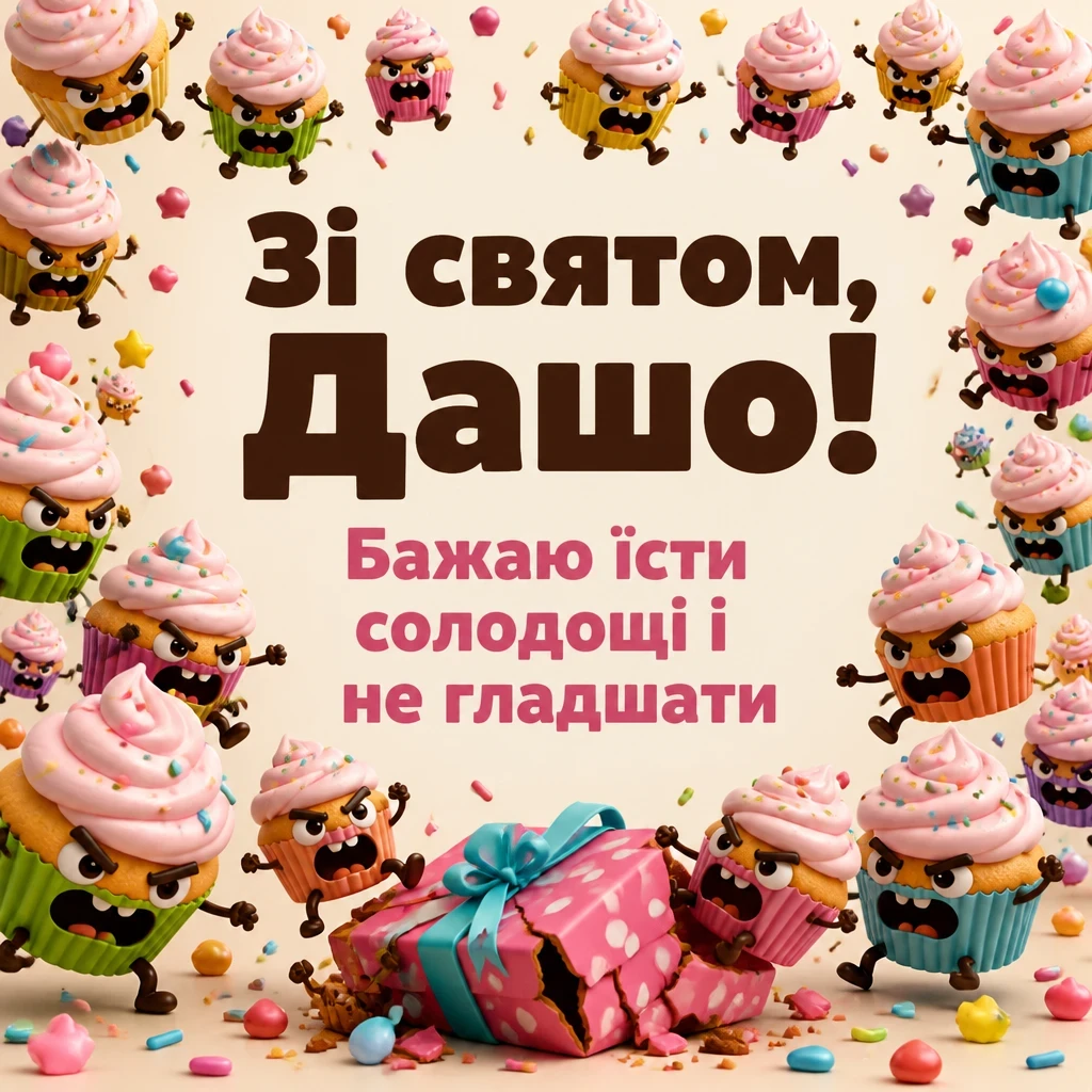 з днем народження даша