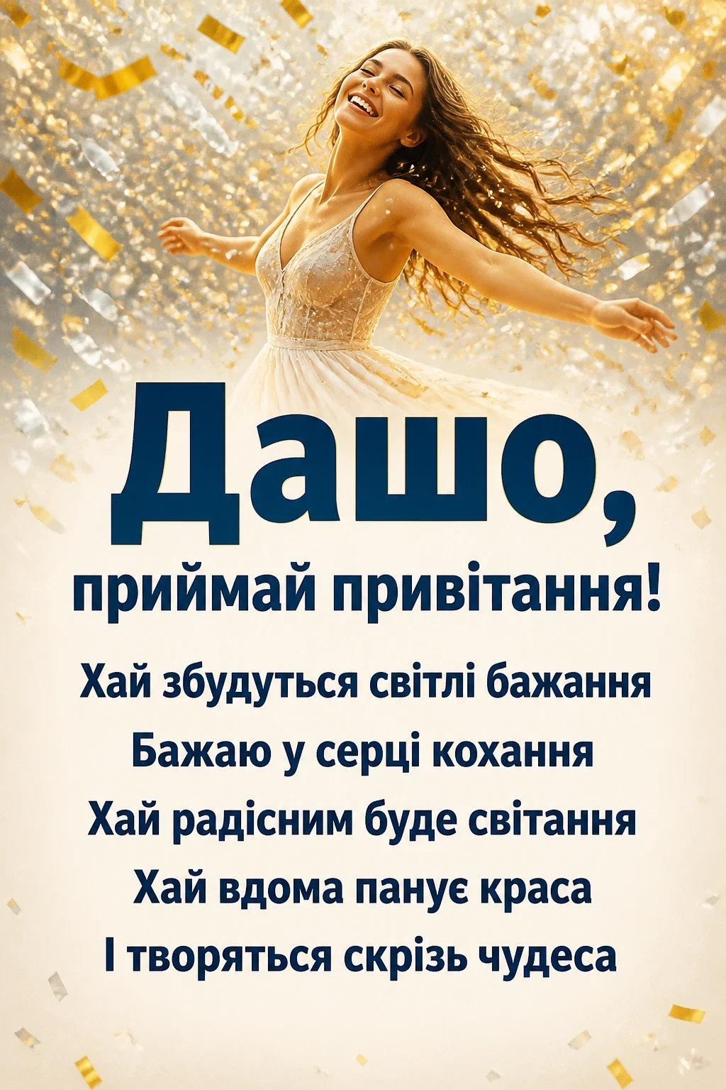 з днем народження даша