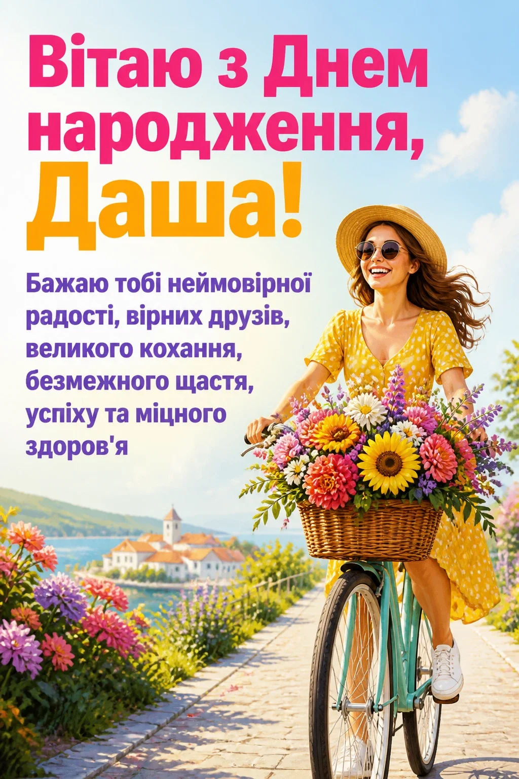 з днем народження даша