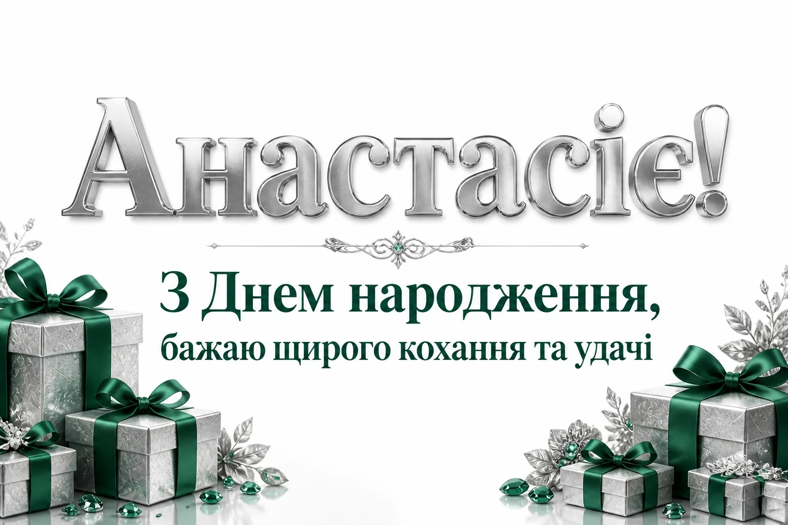 з днем народження анастасія