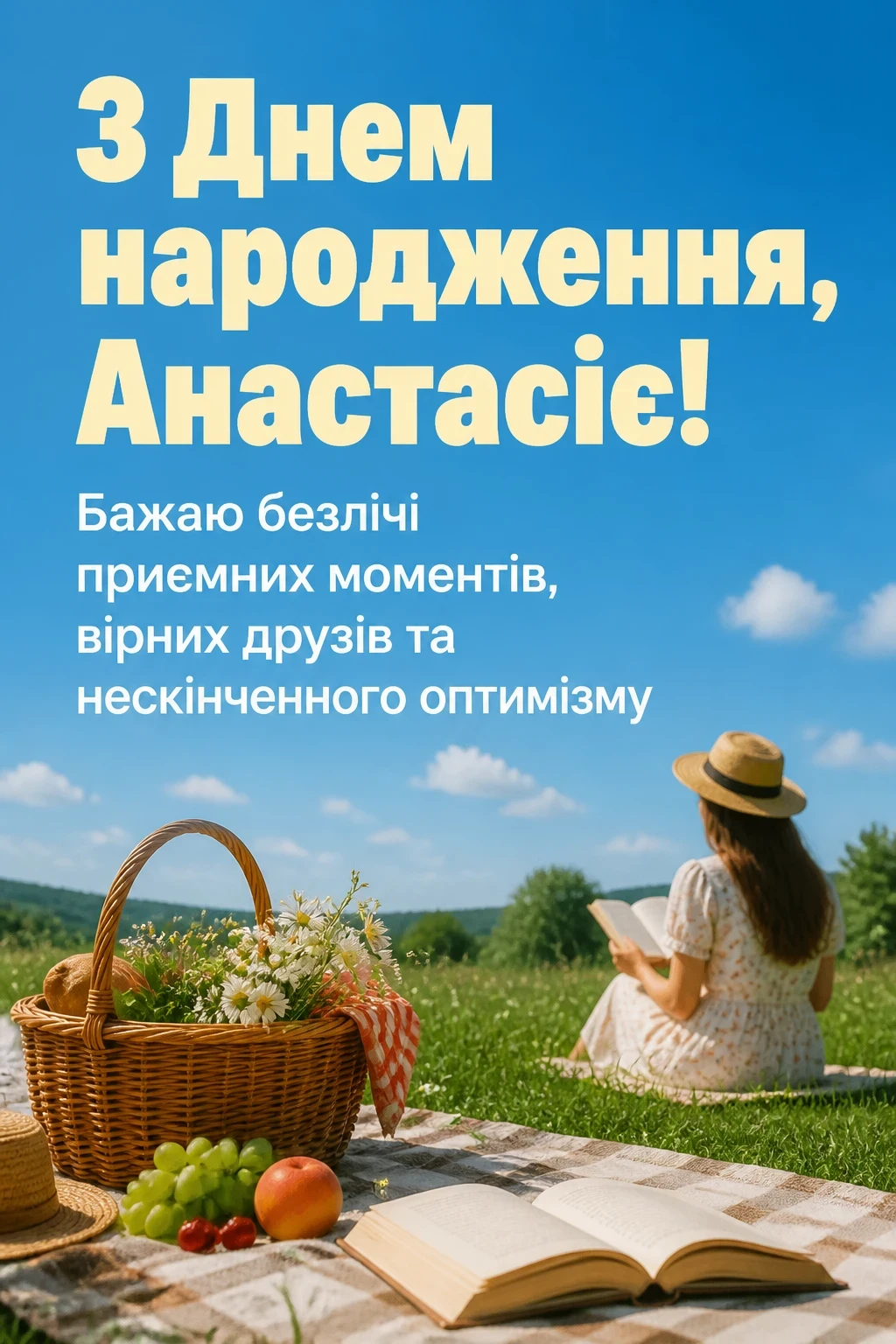 з днем народження анастасія