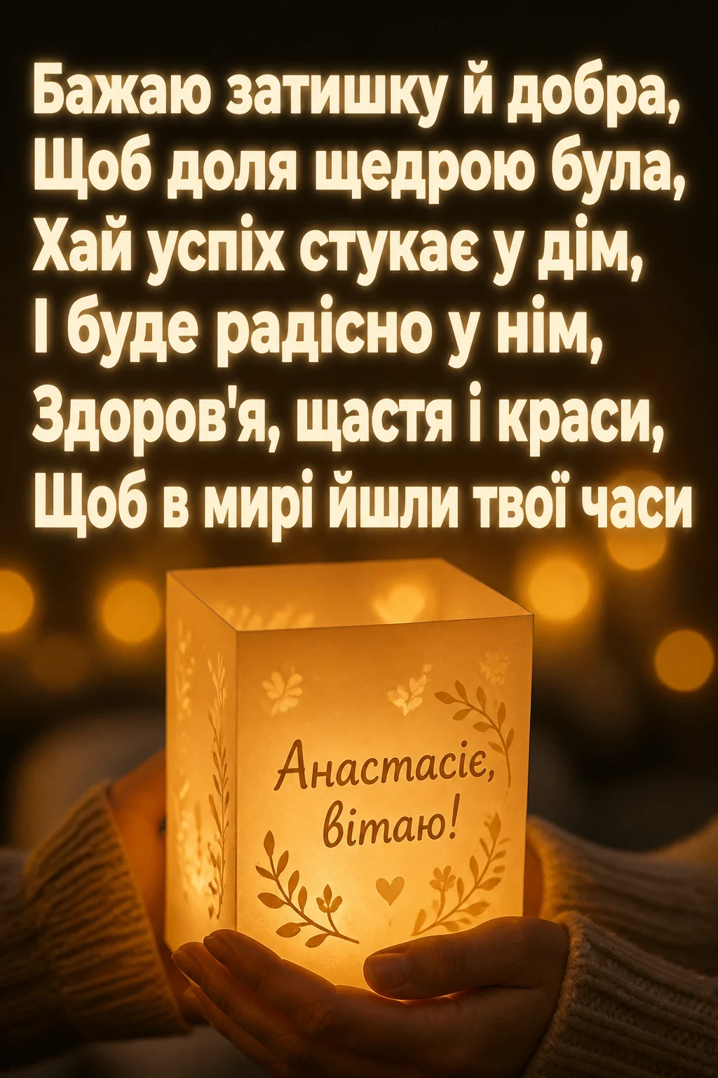 з днем народження анастасія