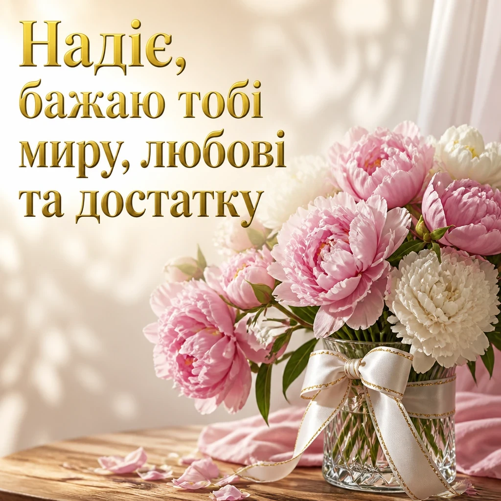 з днем народження надія