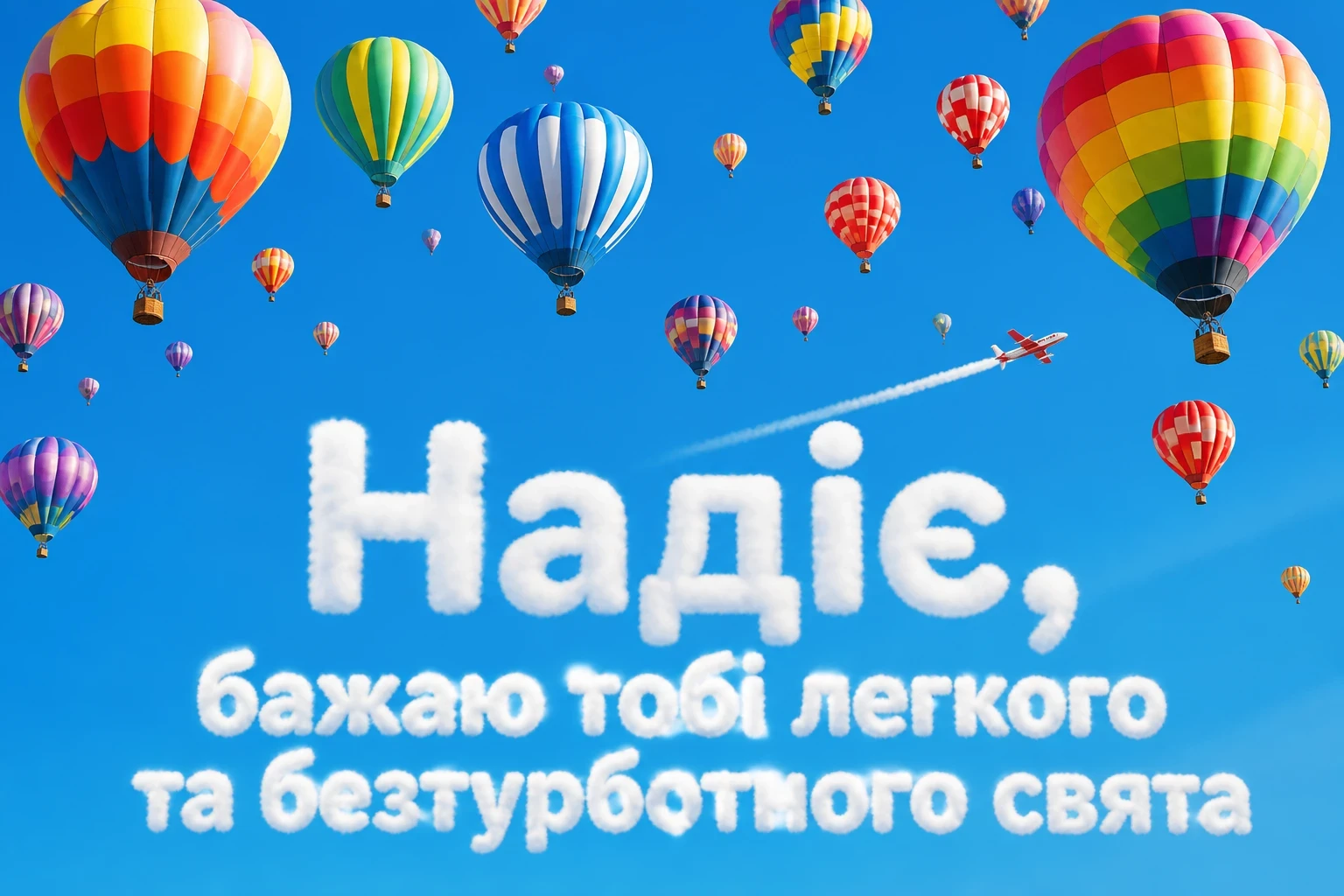 з днем народження надія