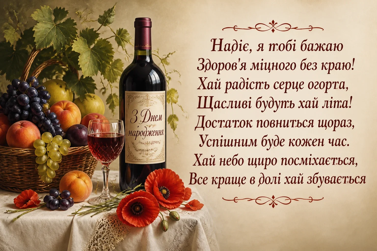 з днем народження надія