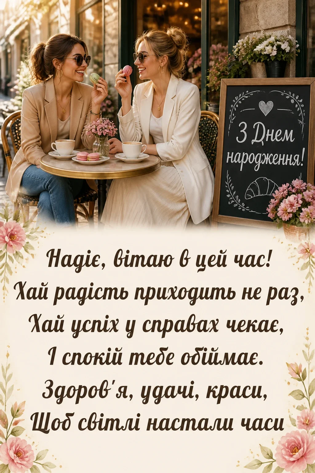 з днем народження надія