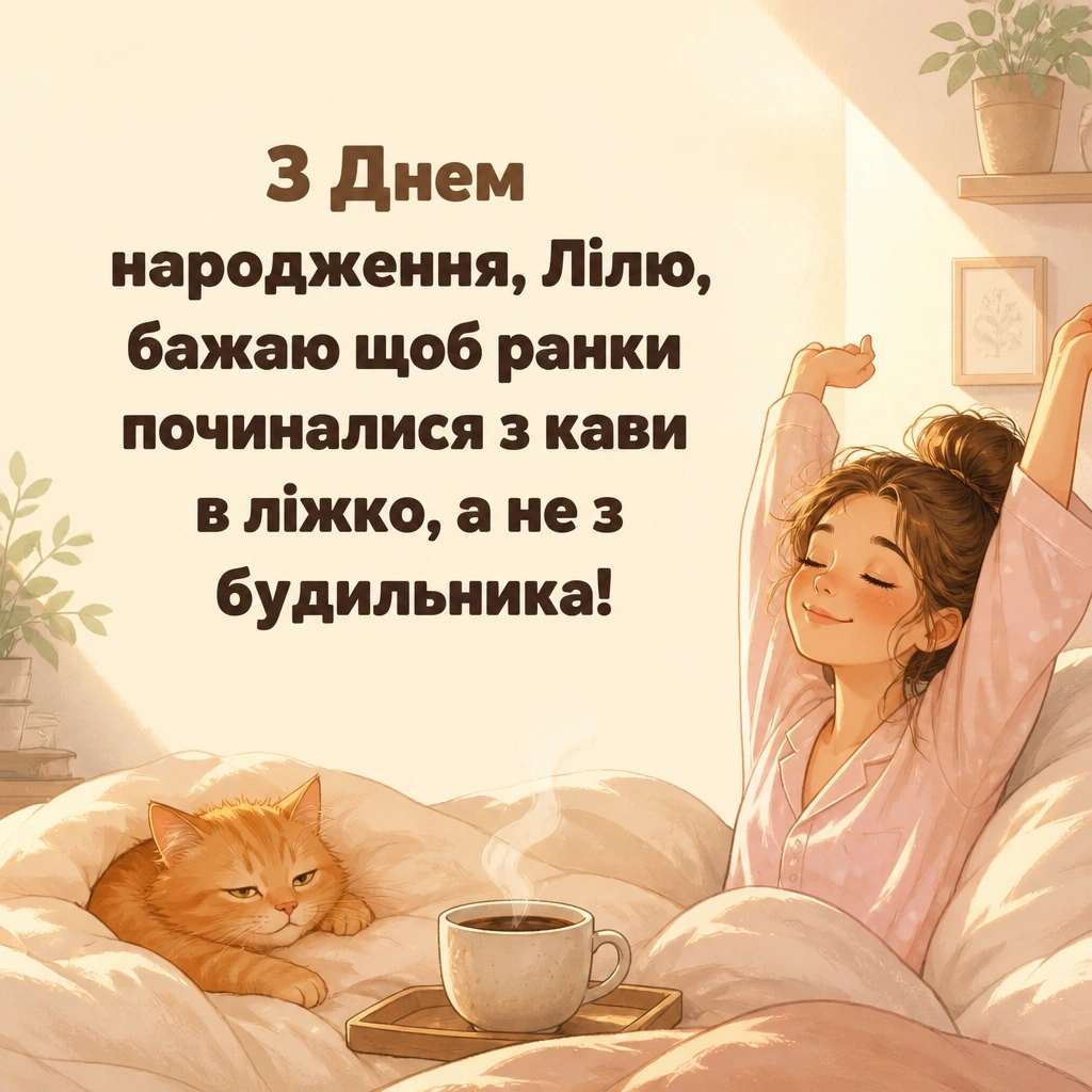 з днем народження ліля
