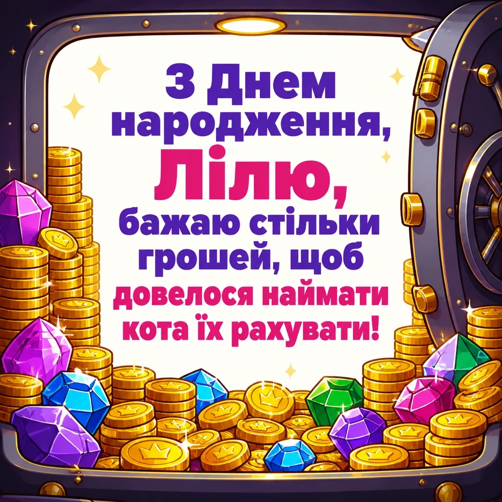 з днем народження ліля