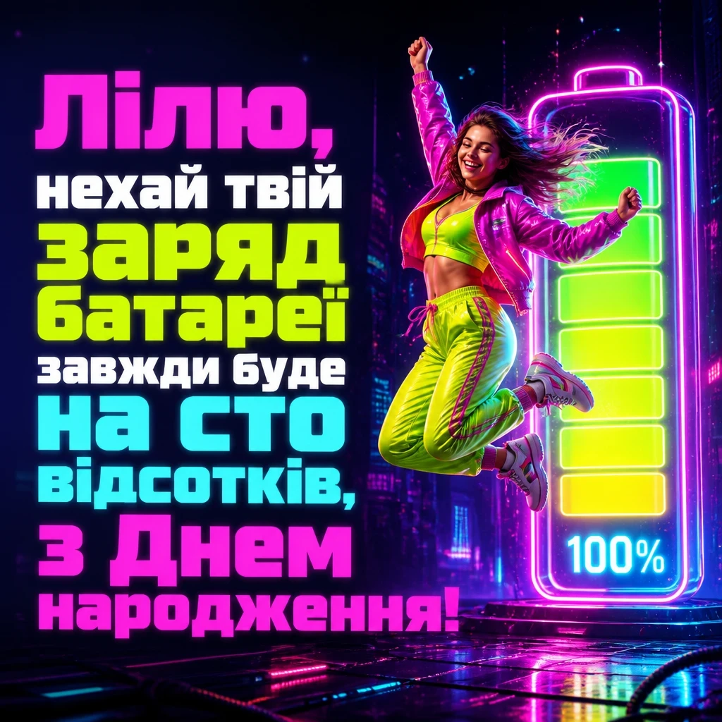 з днем народження ліля