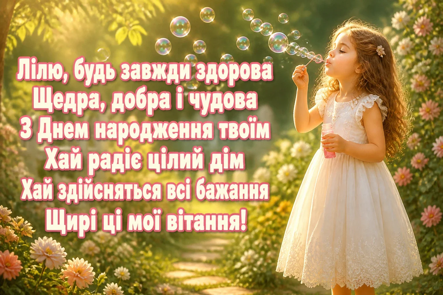 з днем народження ліля