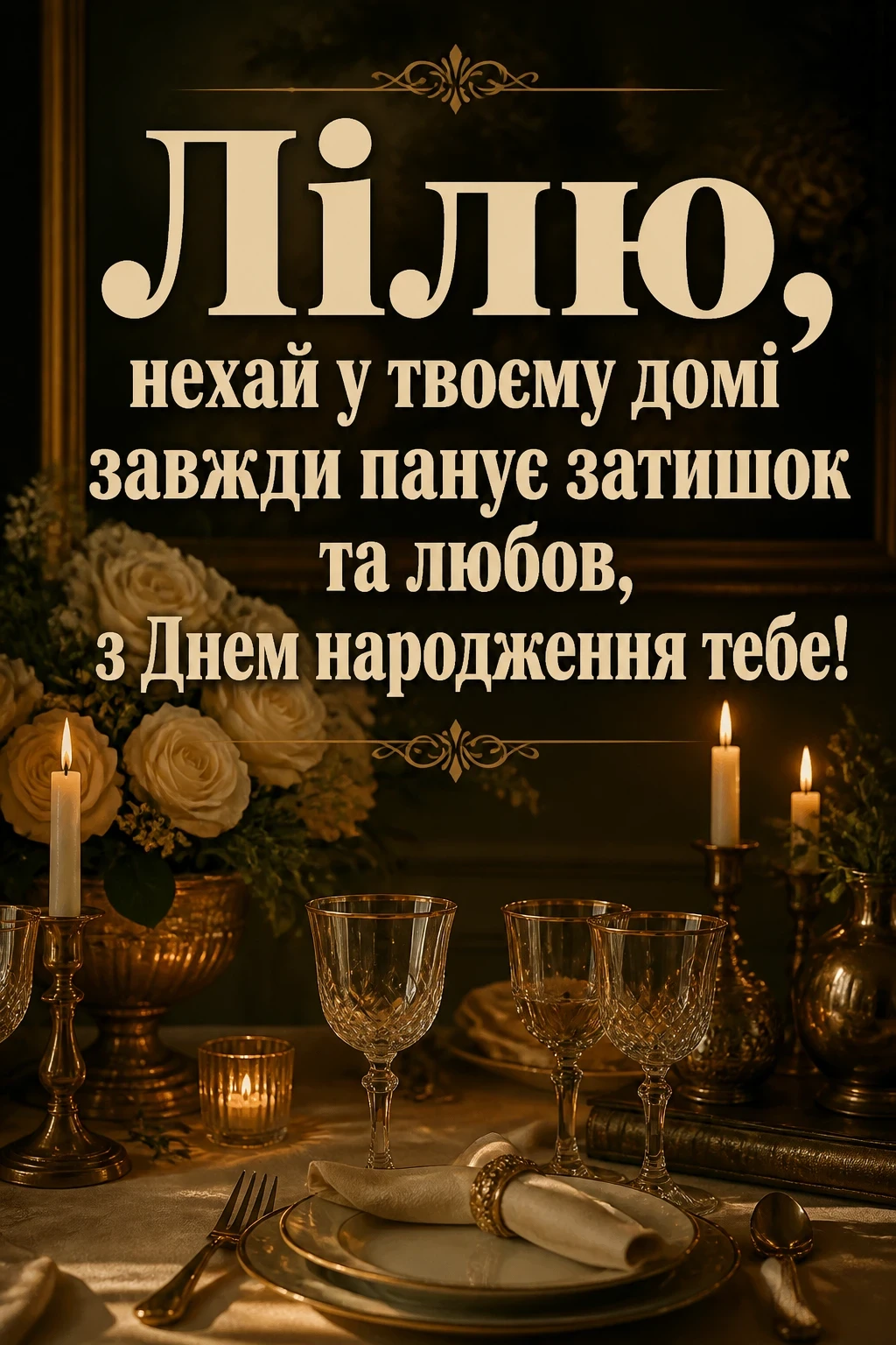 з днем народження ліля