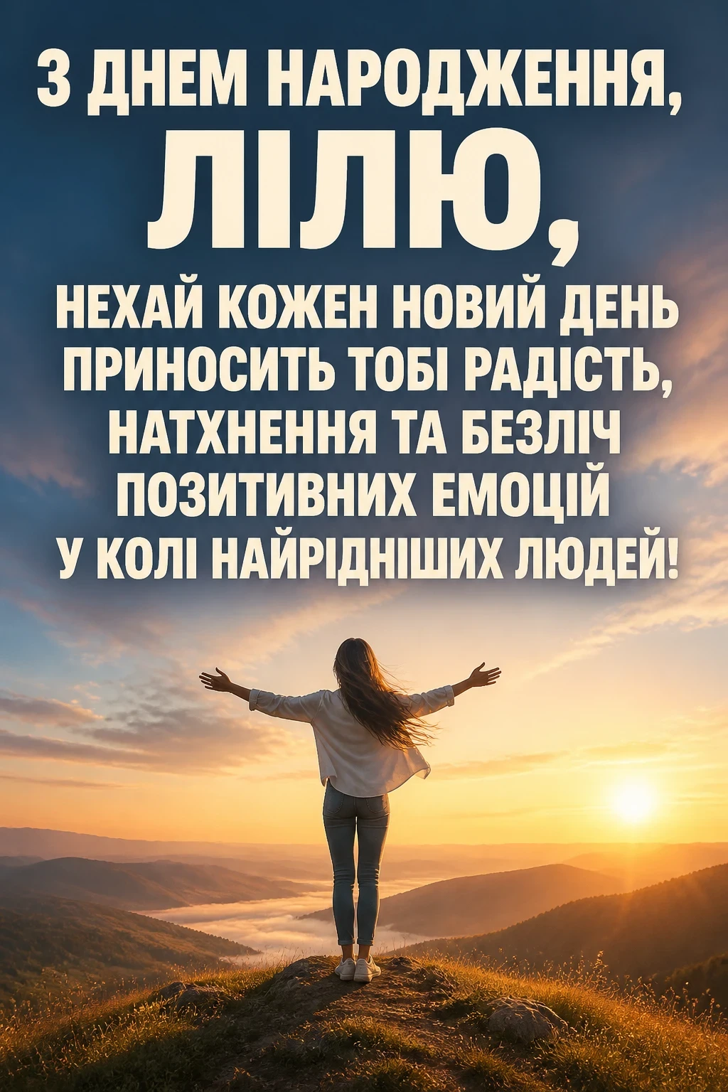 з днем народження ліля