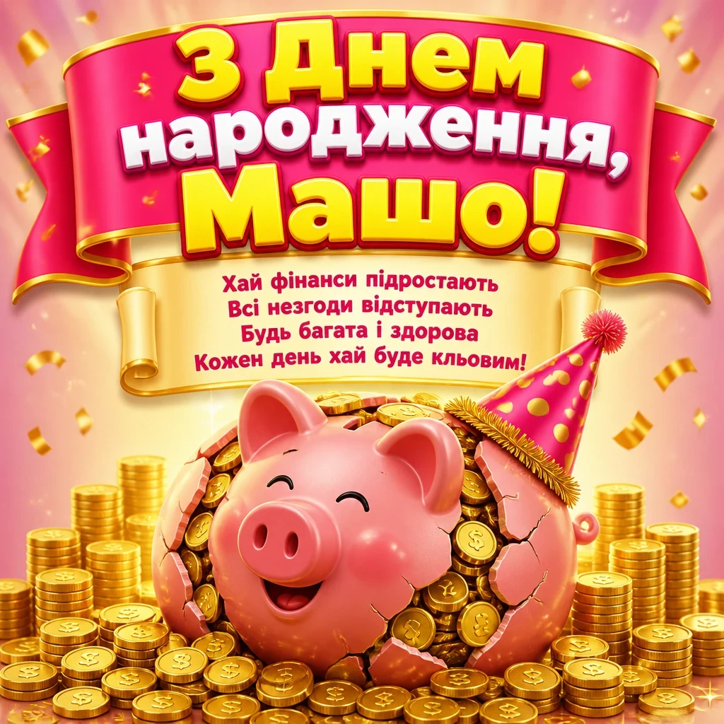 з днем народження маша
