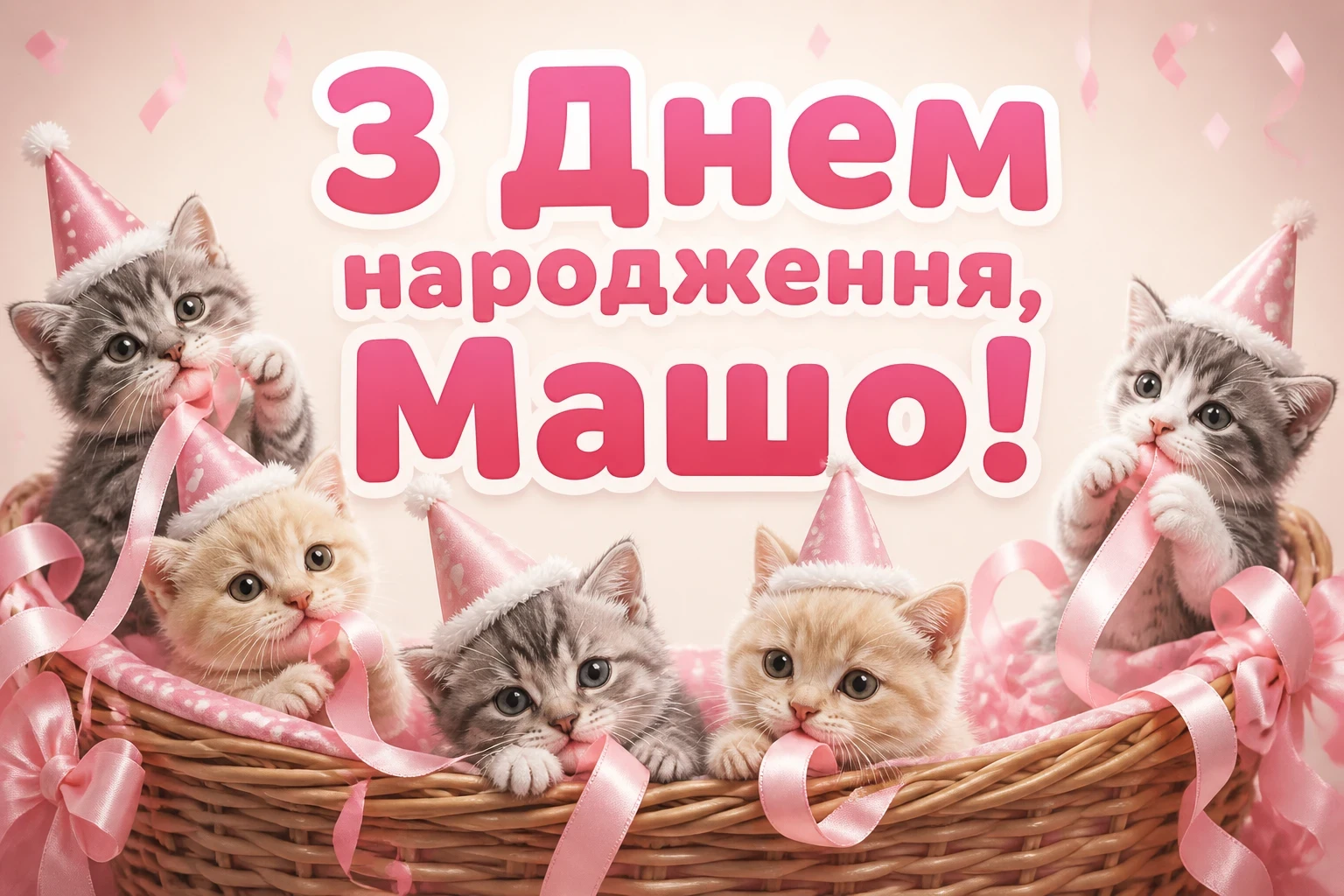 з днем народження маша